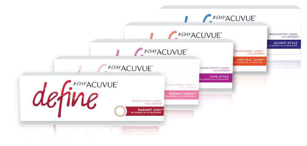 1-DAY ACUVUE® DEFINE® - QvOptik