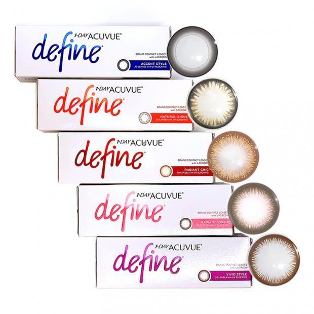 1-DAY ACUVUE® DEFINE® - QvOptik