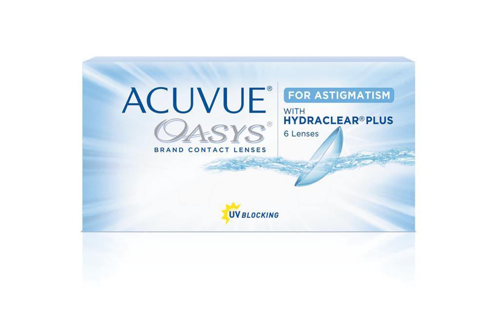 ACUVUE OASYS® for Astigmatism 2-Week - QvOptik