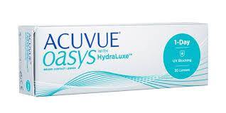 ACUVUE® OASYS® 1-DAY with HydraLuxe™ - QvOptik