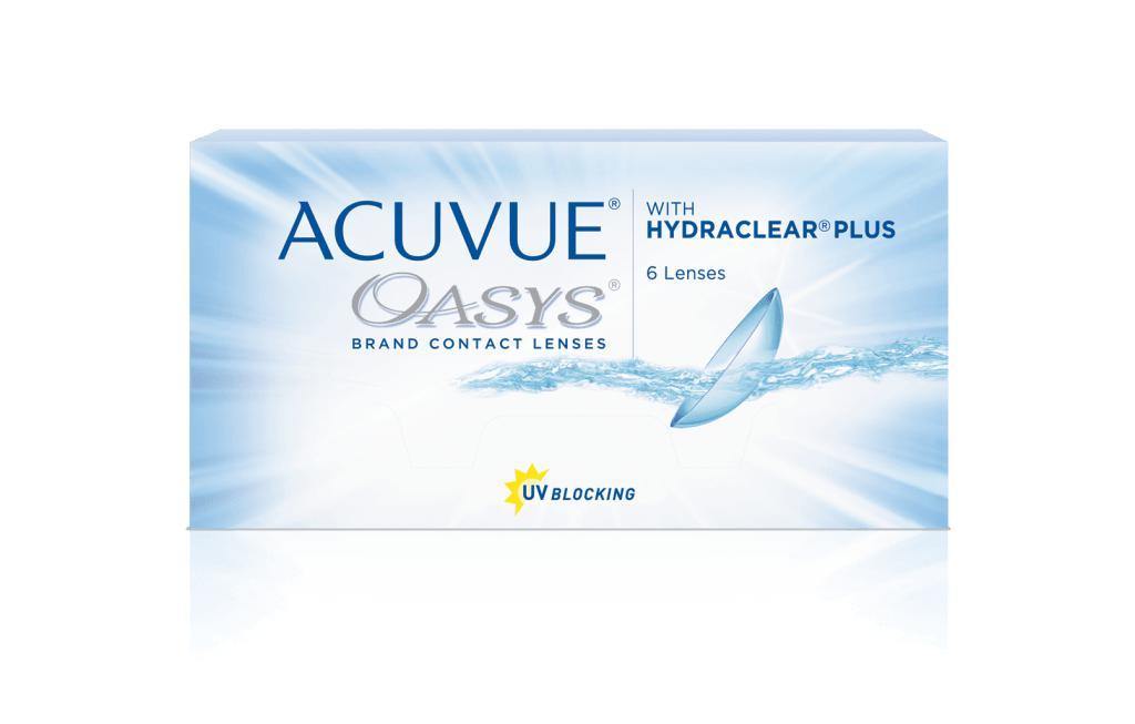 ACUVUE OASYS® 2-WEEK with HYDRACLEAR® PLUS - QvOptik