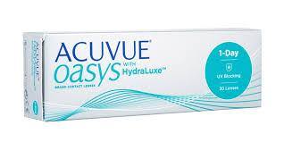 ACUVUE® OASYS® 1-DAY with HydraLuxe™ - QvOptik